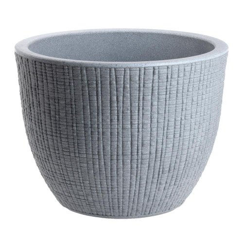 63201 kvetináč barceo stony grey 295/30 - Umelé kvety