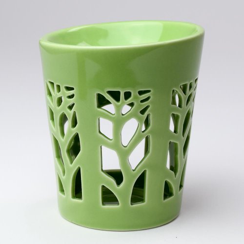 Super cena aromalampa porcelán zelená ark3520-grn 12cm