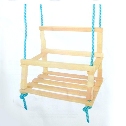 Hojdačka detská drevo natur/ks/ks