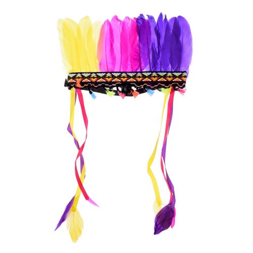 Karnevalový set indián-čelenka