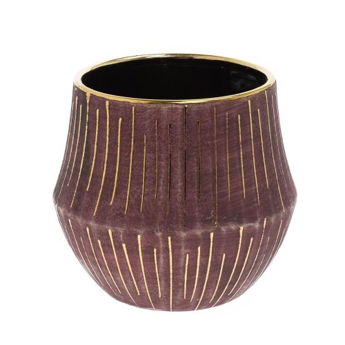 Obal burgunsko/zlatý pr.19/v17 okrúhly 70902