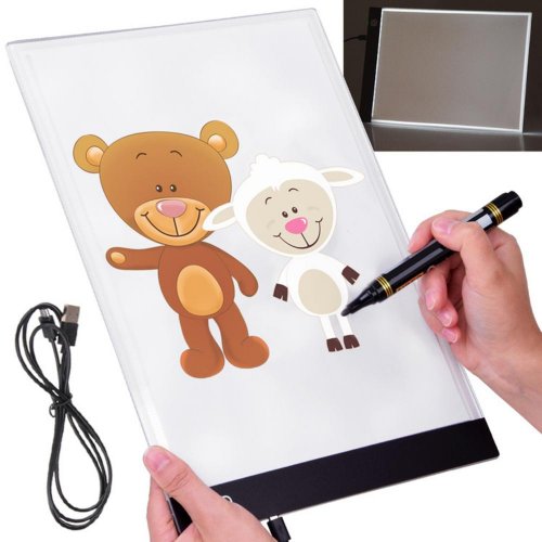 Rysovacia doska led grafický tablet na kreslenie pre deti