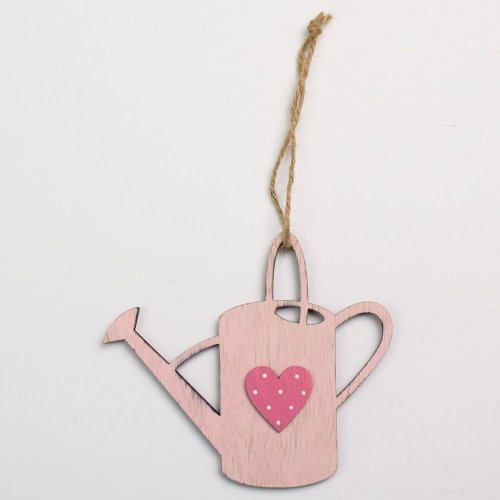 Záves krhla drevo ruž. 13.5x11.5x0.9cm