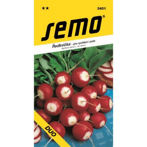 Reďkovka červ biela duo 5g