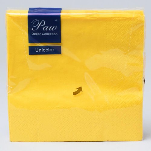 Sdl110301 servítky unicolor lunch grapefruit 3vrs/33x33cm 20ks