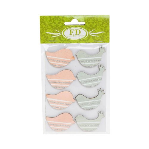 Vtáčik drevo na štipci s/8 19x10x0,3cm