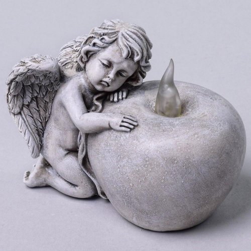 Led anjel 12x8x9,5cm polyres super cena