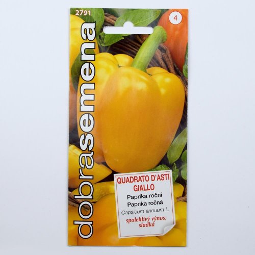 Paprika quadrato d´asti giallo 0,4g