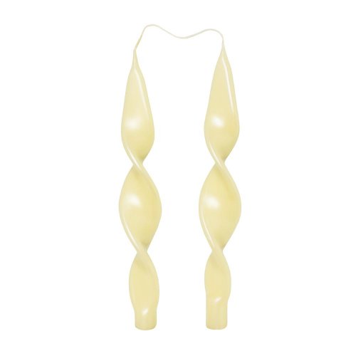 Točená špic laura met.ecru bal.2ks 28cm