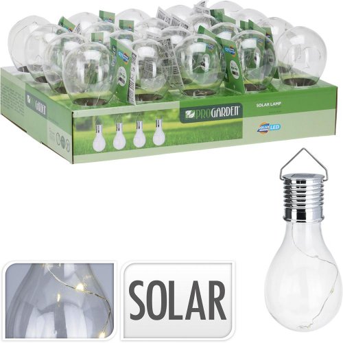 Dx9301090 led lampa solár 7,5x15cm 1x cr2032 bat