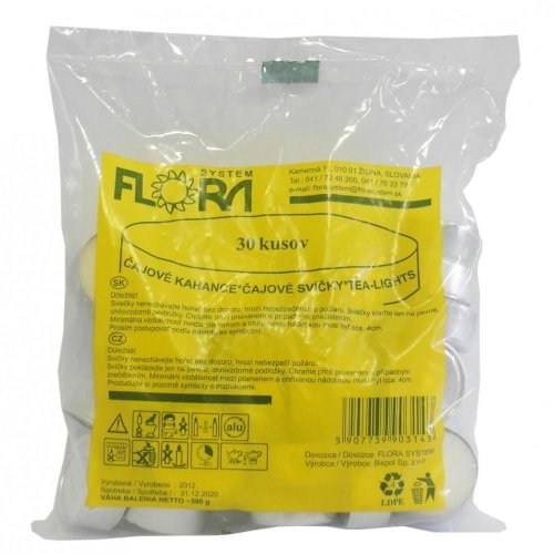 Iluminačné sv.čajové  30 ks