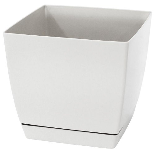 Dukp100 kvetináč coubi biely 10x10xh9,2cm/0,5l