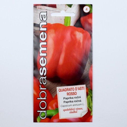 Paprika quadrato d´asti rosso 0,4g
