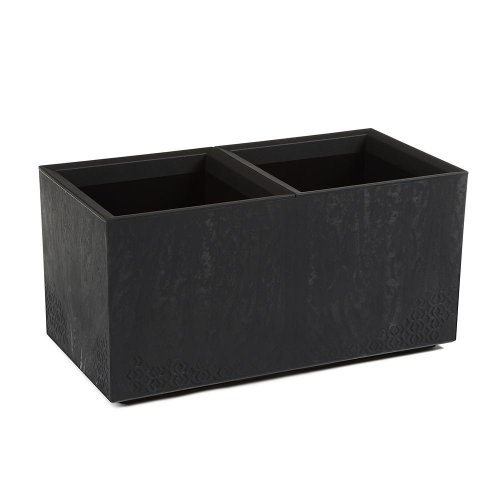 936 obal karo eco rec beton čierny matný 80x40xv40cm/72l