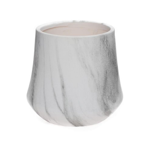 Obal mramor keramika 14x13cm bieločierna