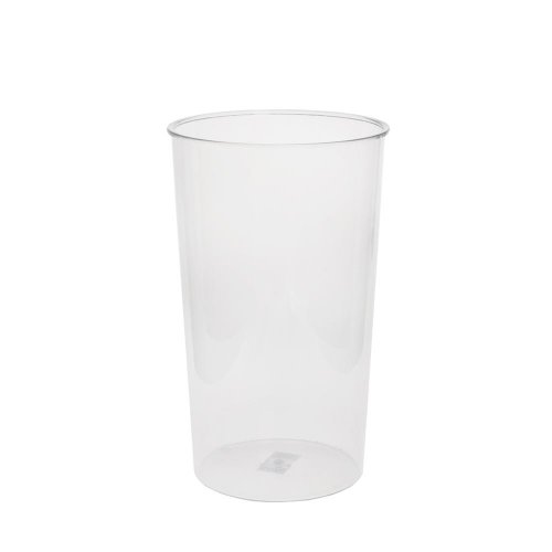 Váza širšie hrdlo polykarbón 30cm - Aranžérsky materiál