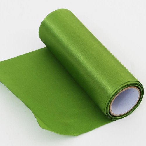 Saten rolka 16cmx6m farba 050 zelená tm.