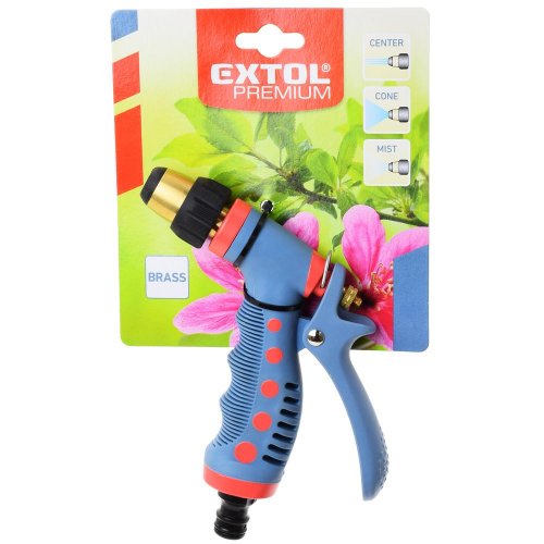 Pevnácenapostrekovač záhr.mosadz. pogum. rukoväť