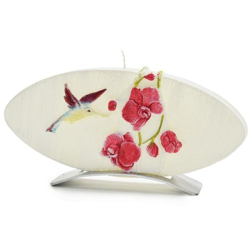 Orchid.bianco dysk ovál cyklam.