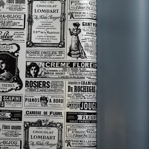 Fólia bal.papier s/20 tm.šed+noviny 58*58cm