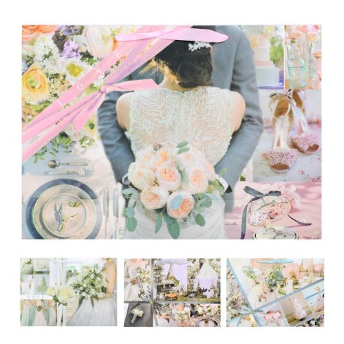 Darčeková taška l 44x31x12cm svadba gliter