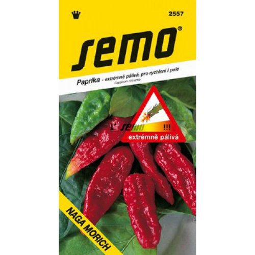 Paprika ročná naga morich - extrémne ostrá 15s.