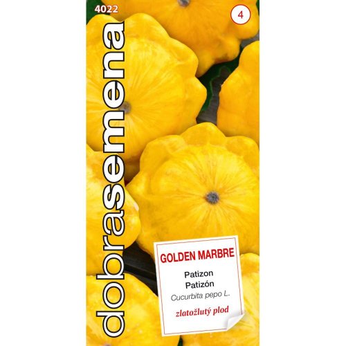 Patizón žltý golden marbre 10s