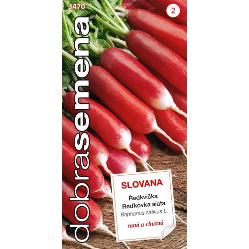 Reďkovka dvojfar. slovana 4g