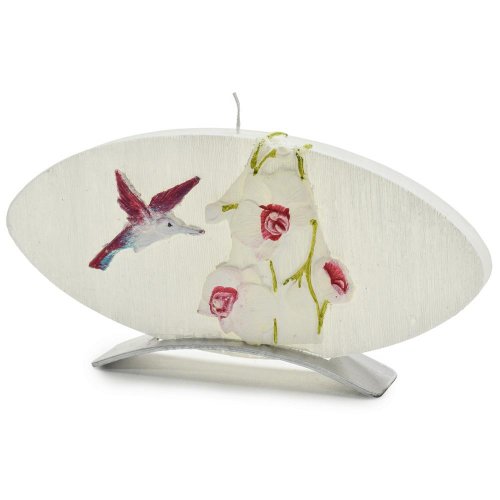 Orchid.bianco dysk ovál ružový