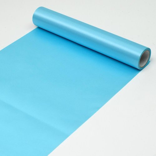 Saten rolka 32cmx6m bl.modrá