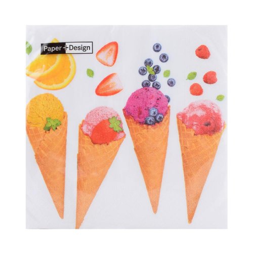 201857 servítky icecream dream 33x33cm