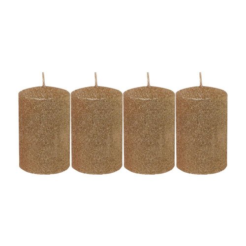Valec 4-pack gliter šampaň 6x9