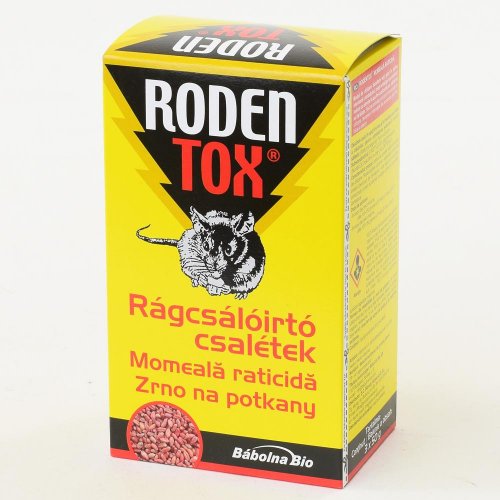 Rodentox zrno na potkany 3x50g/150g