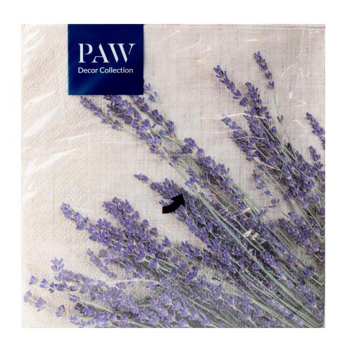 Sdl126500 servítky lavender sheaf 3vrs/33x33cm 20ks