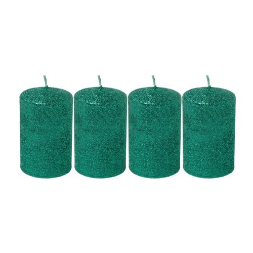 Valec 4-pack gliter zelený 6x9
