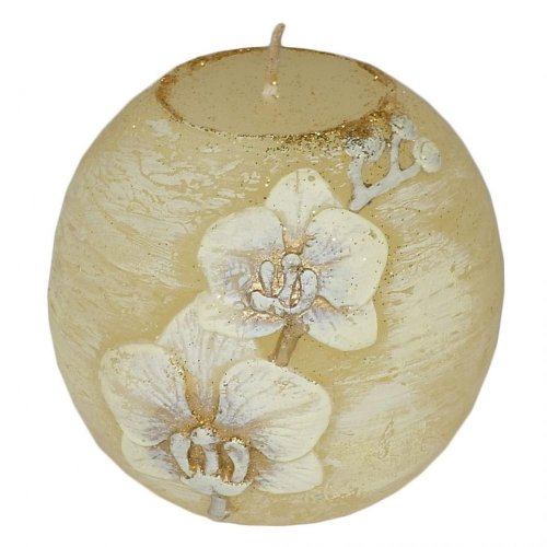 Orchid.vian.dioda guľa 80 ecru