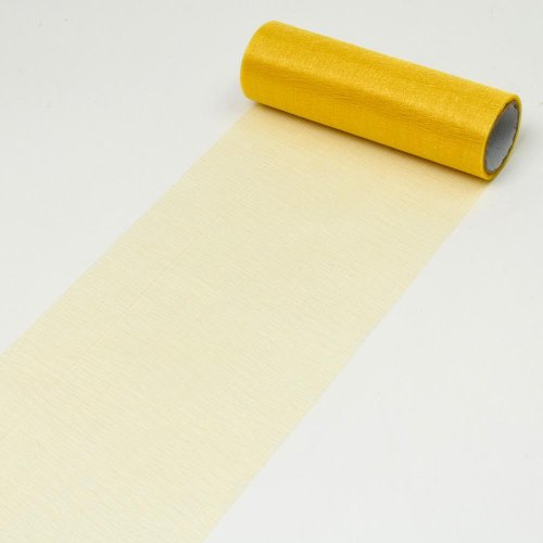 Organza rolka 16cmx6m zlatá