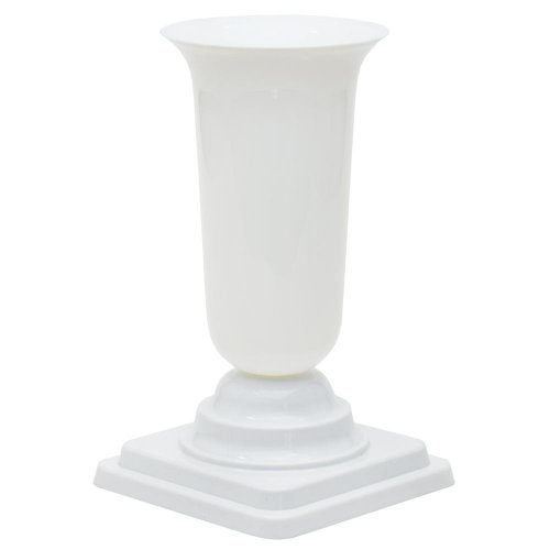 176 váza 0 zaťažená biela v26,5cm