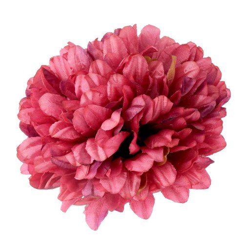 Hlava chryzantéma tm.st.ružová 15cm bal:12ks