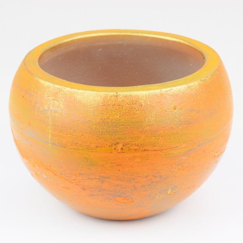 Rustic loft lamp.okrúhly oranž.