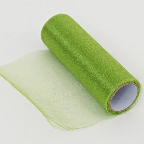 Organza rolka 16cmx6m farba 12 zelená