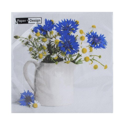 198245 servítky summer bouquet 33x33cm