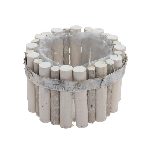 435fl/s obal ovál s drevo 15x15x9cm