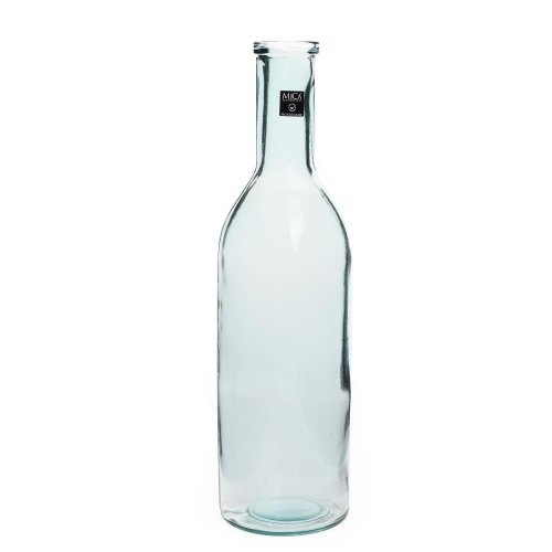 Váza fľaša rioja priehľadná - v50xh15cm /1006828