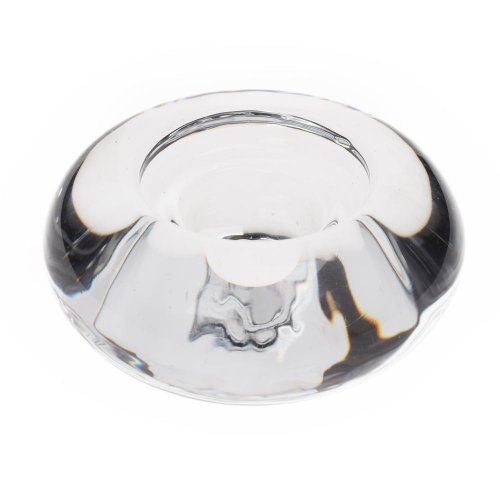 Svietnik sklo 7,6x7,6x3,3cm