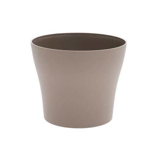 Obal tulipán mat taupe 19xv16cm