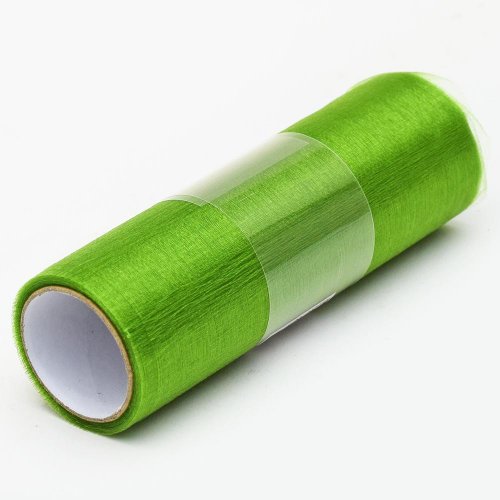 Organza rolka 16cmx6m farba 17 zelená
