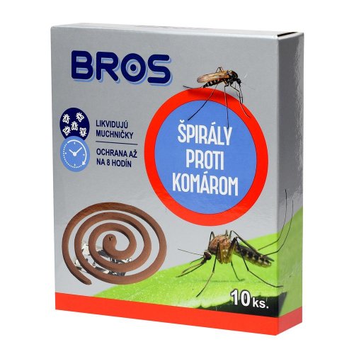Komáre špirála proti komárom 10 ks