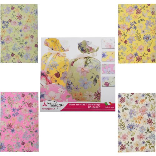 Vrecko 1ks  mix farba 20x32cm