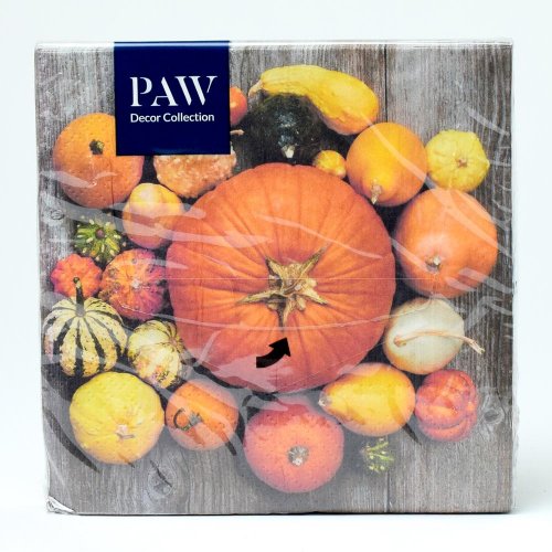 Sdl127300 servítky pumpkin composition 3vrs/33x33cm